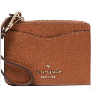 NWT Kate Spade Leila pebbles Leather Wristlet